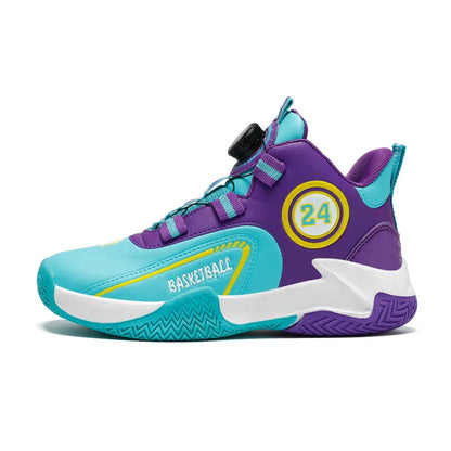 High Quality Children's Basketball Shoes Comfortable Kids Shoes Colorful Sneakers For Boy