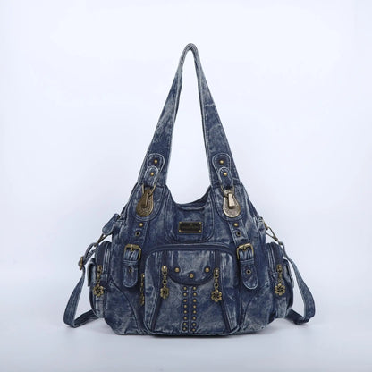 Women Fashion Handbags Women Shoulder Bags PU Leather Handbag Female Satchel Shoulder Purse Bag bolsa feminina