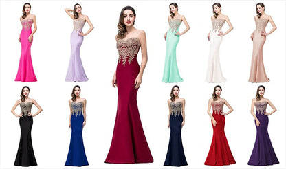 Mint Green Bridesmaid Dresses Mermaid Lace Applique Mesh Neck Backless Evening Formaol Party Prom Gown For Bride Vestido De Gala