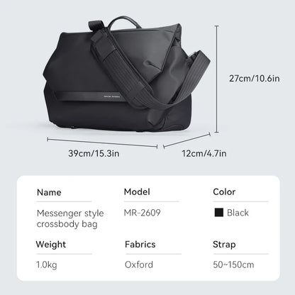 Multifunction Fashion Shoulder Messenger Bag Large Capacity Leather Crossbody Bag designer luxury bag for men