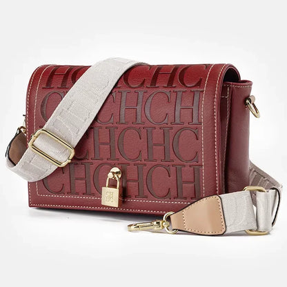 Autumn and Winter Solid Color Crossbody Bag Letter Printing High Quality Women's Fashion Elegance 2025 Classic Women's Bag