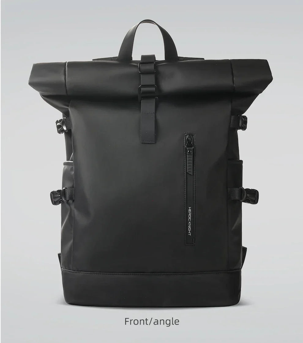 Expandable Travel Backpack Men Large Capacity Waterproof 15.6” Laptop Bag Hiking Rucksack Cycling Daypack Bag with USB Port