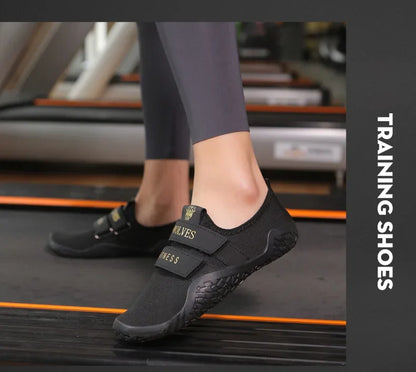 Deadlift Shoes Weight Lifting Shoes for Men Women Weightlifting Squat Shoes Fitness Cross-Trainer Barefoot Gym Training Sneakers