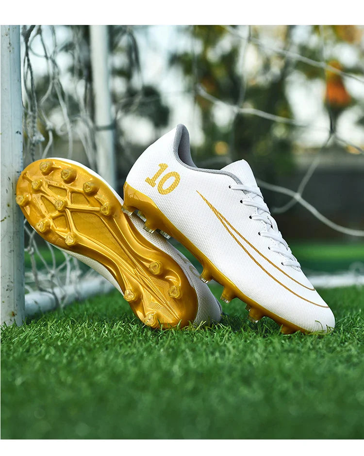 New Men Football Boots Sport Breathable Grass Professional Soccer Shoes High-quality Training Hot-selling Kids Unisex Students