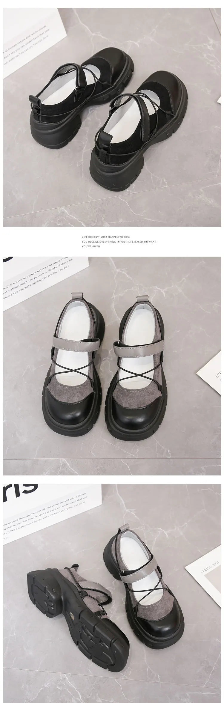 2026 Women Hot Seller Thick Soled Mary Jane Small Leather Shoes British Wind Fashion with New Single Shoe Tide Shoes for Women