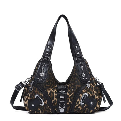 Women Handbags Fashion Shoulder Bag Large Tote Top-handle Shopping Pack Multifunctional Satchel Lady Hobos  Big Purse
