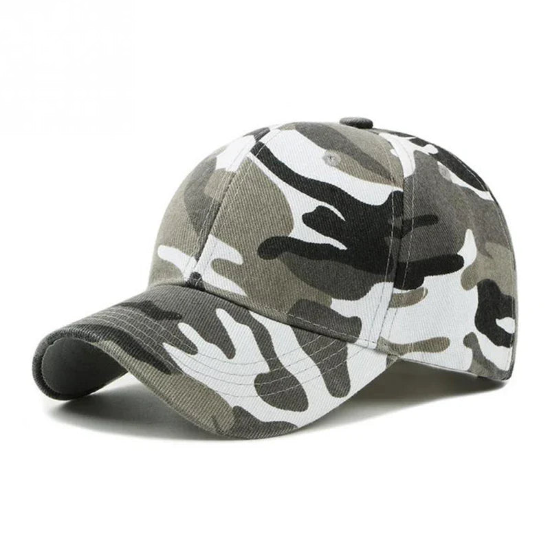 Adjustable Baseball Cap Summer Sunscreen Hat Camouflage Camo Camping Hiking Fishing Caps