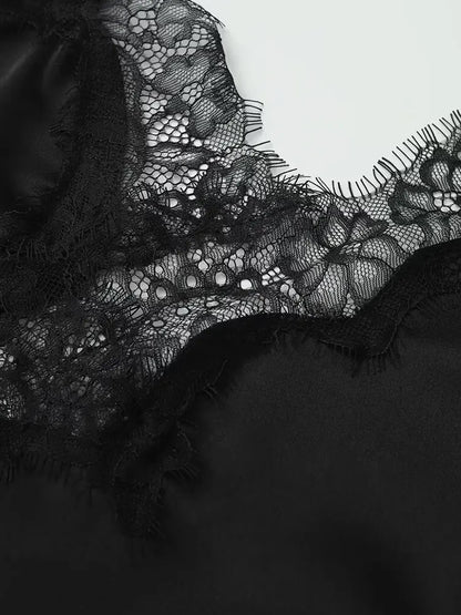 2025  Lace Embellished Sleeveless Tops For Women Top Summer Camisole off Shoulder Casual Woman Tops Women's  Sexy Tank