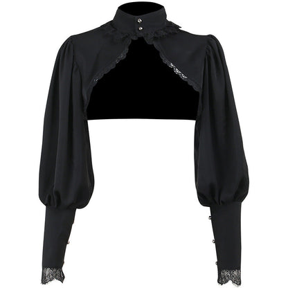 Sleeve Smock High Street Sexy Black Winter Long Sleeve Crop Top Aesthetic Fairy  Blusas Mujer De Moda 2022