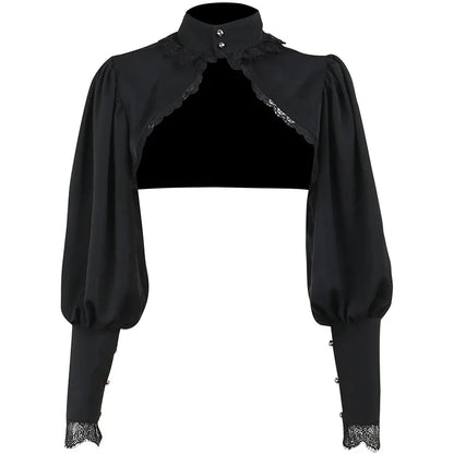 Sleeve Smock High Street Sexy Black Winter Long Sleeve Crop Top Aesthetic Fairy  Blusas Mujer De Moda 2022