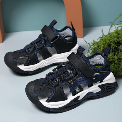 Boys' Outdoor Beach Sandals, River-Tracing Shoes, Sports Sandals