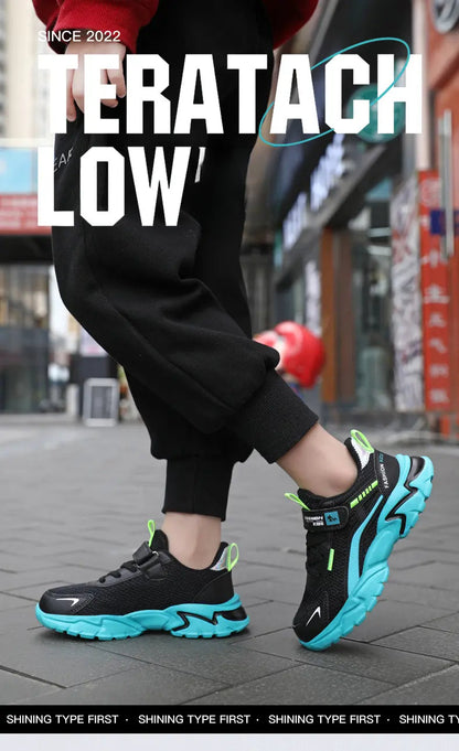 Children's Sports Shoes Kids Running Sneakers for Boys Girls Air Mesh Breathable Outdoor School Casual Fashion Shoes Anti-skid