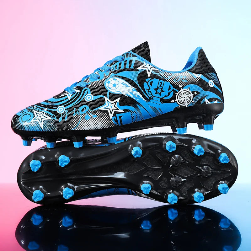 New Kids Soccer Shoes Men Original Football Shoes Indoor Professional Football Field Boots Society Cleats TF/AG Sneaker Non Slip