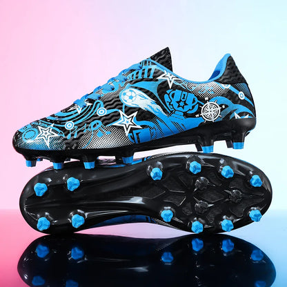 New Kids Soccer Shoes Men Original Football Shoes Indoor Professional Football Field Boots Society Cleats TF/AG Sneaker Non Slip