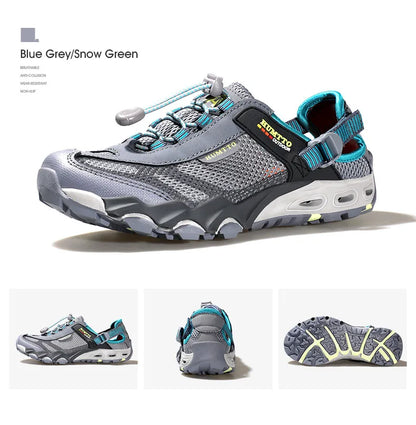Summer Wading Hiking Shoes for Men Outdoor Man Sneakers Breathable Quick Drying Sports Trekking Beach Barefoot Mens Shoes