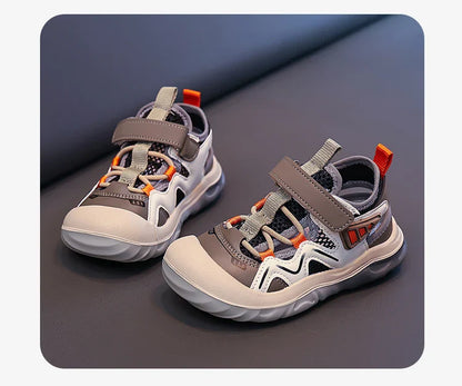 Luxury Kids Shoes Boys Sandals Non-slip Outdoor Hiking Sports Shoes Children Breathable Comfort Sports Sandals for Boy
