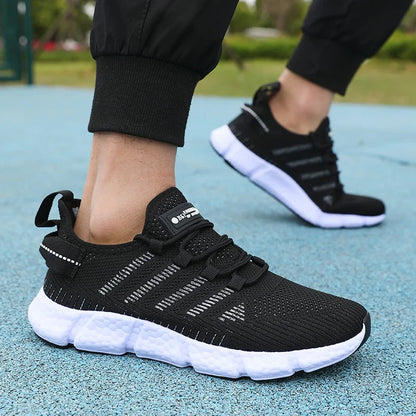 Men Mesh Breathable Casual Shoes Comfortable Fashionable Versatile Outdoor Exercise Shoes