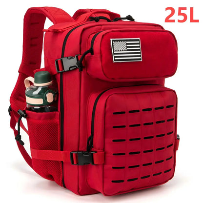 25L/45L Men's and Women's Tactical Backpacks , Outdoor Activities, Small School Backpacks with Water Bottle Holder
