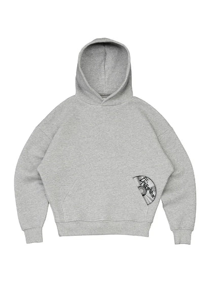 2026 Trendy High Street Retro Casual Streetwear Men's Sports Suit Y2K Harajuku Embroidered Hoodie men Hip-hop Loose Sweatpants