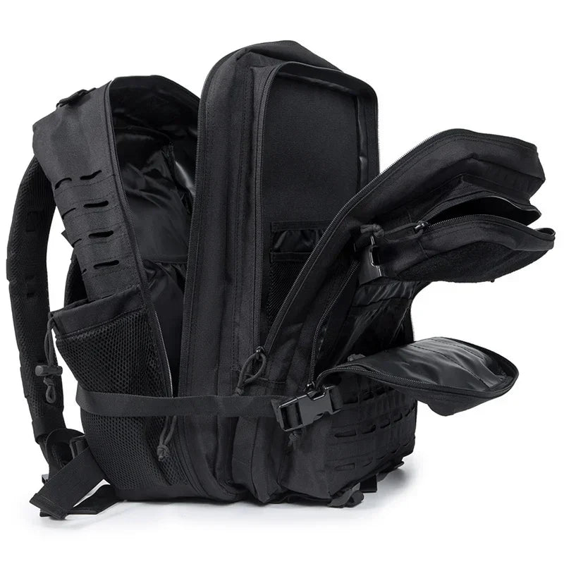 25L/45L Men's and Women's Tactical Backpacks , Outdoor Activities, Small School Backpacks with Water Bottle Holder