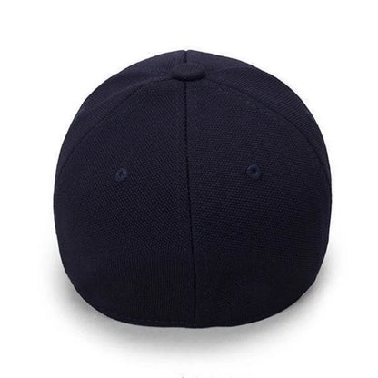 High Quality Baseball Cap Man Fitted Closed Full Cap Mesh Cap Outdoor Breathable Sports Cotton Sun Male TruckerHat Gorras Hombre