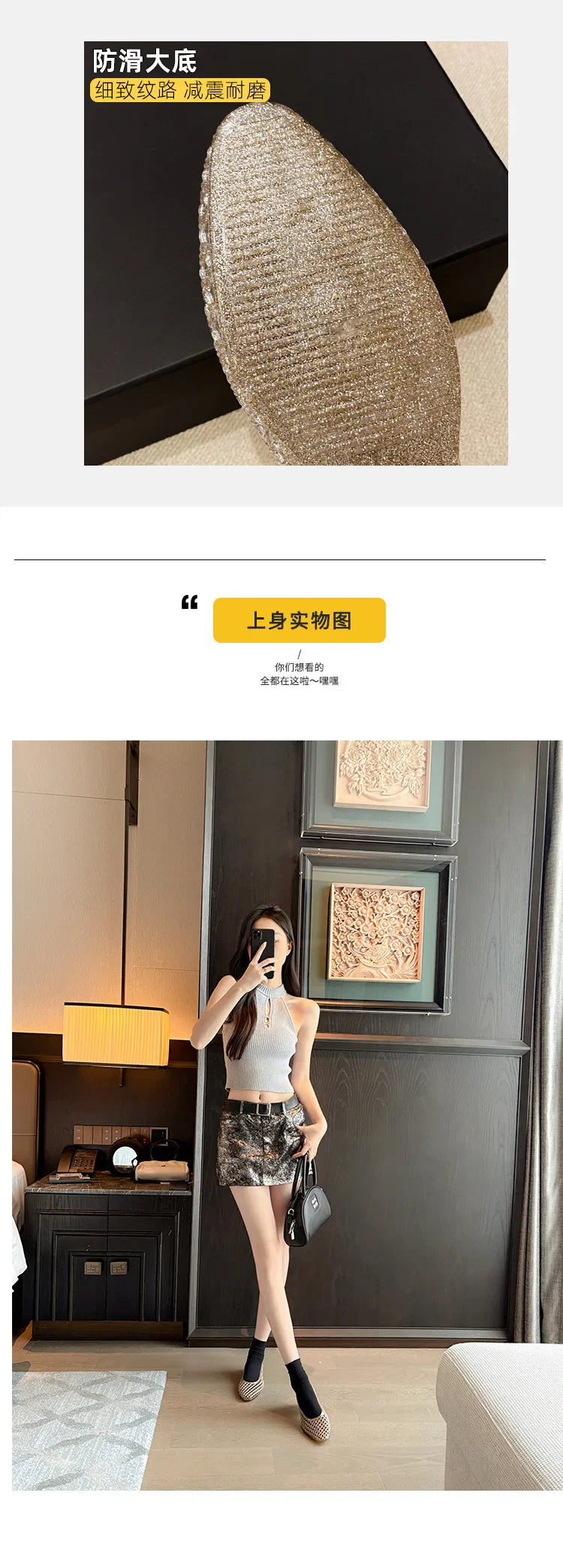 Kids'Casual Shoes Sandals Summer Princess Jelly Shoes Baotou Beach Shoes Soft soled Crystal Shoes New Style Size 35-40
