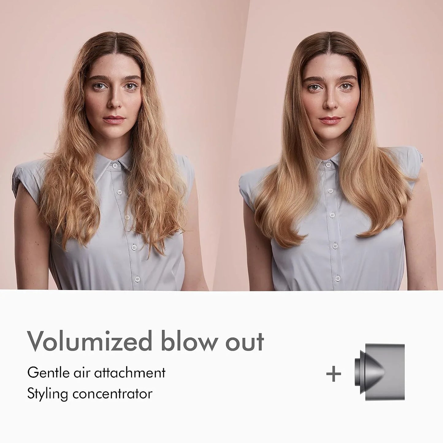 Professional Hair Dryer Negative Ion High Speed Low Noise Hairdryer Fast Heating Blow Dryer Hot Cold Wind Hair Styling Tools