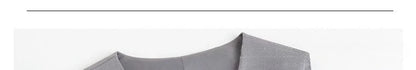 Plus Size Man Suit Set Solid Color Single Breasted Jacket Vest Pants For Host Groom Groomsmen Grey Black Navy 3-Piece Suit Set