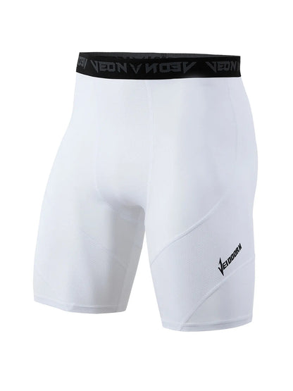 2PCS Running Tights Cool Dry Athletic Workout Cycling Shorts Leggings Sports Baselayer Running Athletic Workout Active Pants