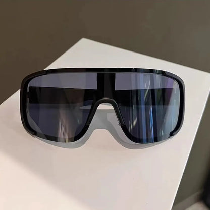 New Y2K Style Cycling Sunglasses Windproof Glasses for Men Women Retro-Reflective Sheeting Lens Road Riding Sport Glasses