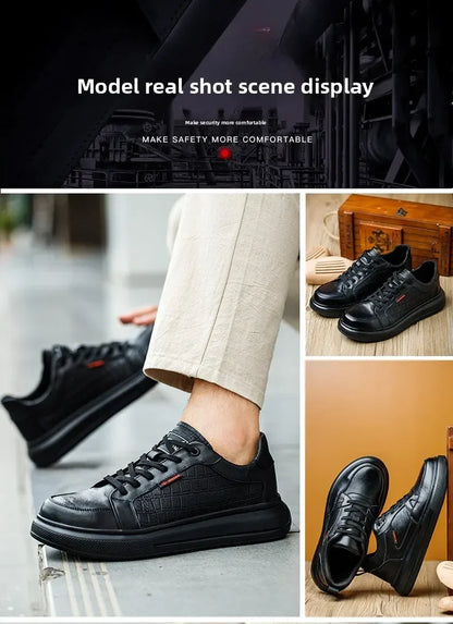 Insulated Shoes 6KV Electrician Shoes Toe Caps Anti Smashing Anti Piercing Lightweight Soft Safety Shoes Labor Protection Shoes