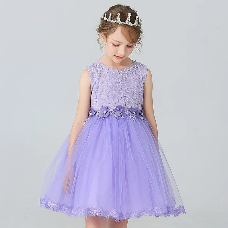 Children's Princess Dress Performance Primary and Secondary Kindergarten Girls' Tank Top Dance