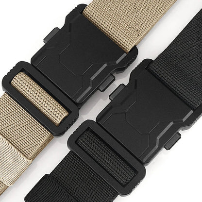 Tactical Waist Belt - Durable Automatic Buckle, Perfect for Outdoor Adventures, Unisex Accessories for Men and Women