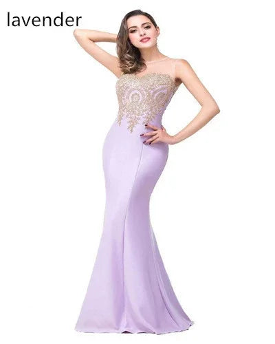 Mint Green Bridesmaid Dresses Mermaid Lace Applique Mesh Neck Backless Evening Formaol Party Prom Gown For Bride Vestido De Gala