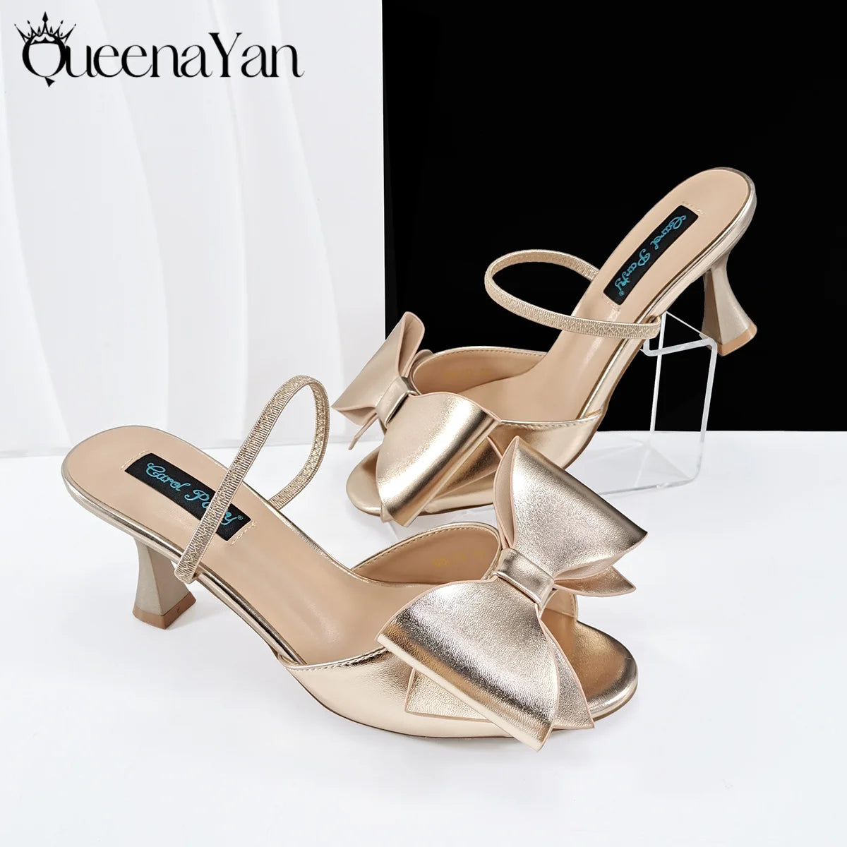 Fashion Newest Arrival Lilac Pointed Toe Women Heel Shoes Matching Bag Set for Ladies Wedding Party Pump