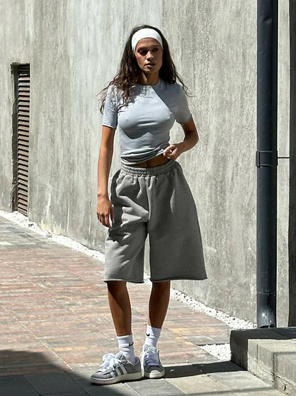 100% Cotton Casual Shorts  Women's Soft Breathable & Stylish for Everyday Wear Shorts  Couple Pants Summer Shorts