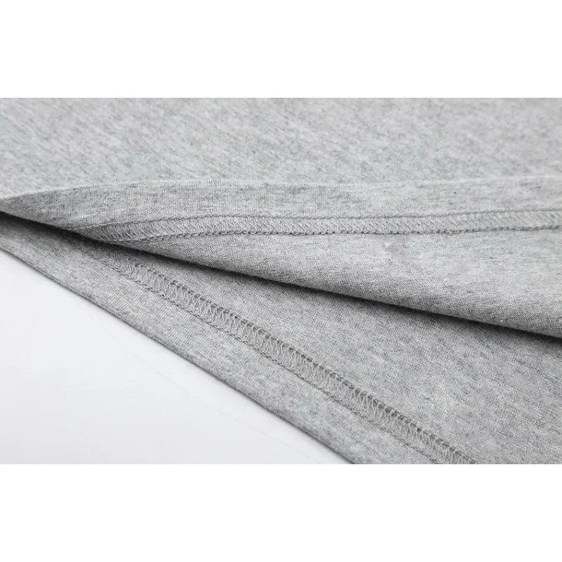 Unisex Style Summer Men's 100% Cotton Casual Loose Fit Round Neck Short Sleeved Lightweight Breathable T-shirt Top High Street