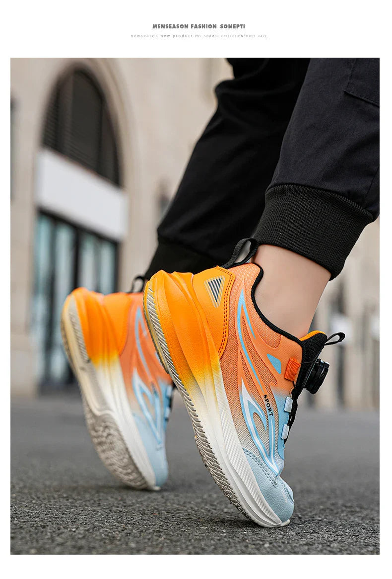 Children's basketball shoes field training non-slip comfortable running shoes light outdoor rest shoes boy sports shoes