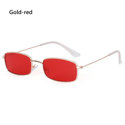 Summer Retro Small Oval Sunglasses Ladies Vintage Shades Cat Eye Sun Glasses Men Women Rectangular Eyeglasses Protection 400UV