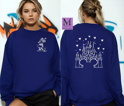 Mickey and Minnie Retro Magic Hoodies, Happiest Place on Earth Hoodies