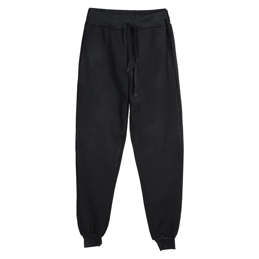 2025 New Joggers Sweatpants Men and Women Elastic Waist Lose Casual Trousers white beige pink yellow Hip Hop Mens Sweat Pants