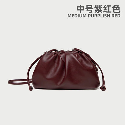 Soft Pu Leather Women Shoulder Bag High Quality Small Cloud Crossbody Bags for Women Fashion Female New Handbags Messenger Bags