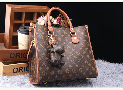 Light luxury brand women's bag 2025 new fashionable and versatile single shoulder crossbody high-end handbag with large capacity