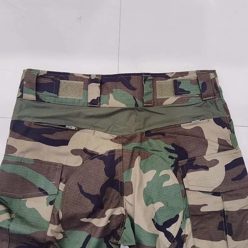 GEN3 Tactical Pants G3 Men Combat Trousers CP Camo Cargo Pant +Knee Pads Training Hunting Pants Work Clothing  Wear-resisting