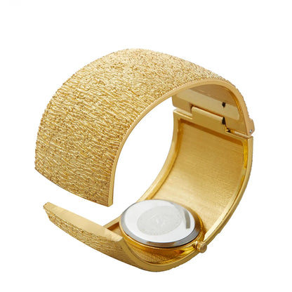 Women's Bracelet Watch reloj mujer Gold Luxury Bark Pattern Simple watch for women relojes para damas