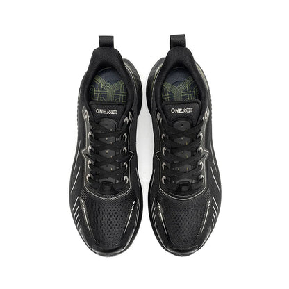 ONEMIX Tênis de corrida masculino com novo amortecimento, adequado para corredores pesados, com cadarço, para esportes, feminino, antiderrapante, atlético, masculino, para uso ao ar livre