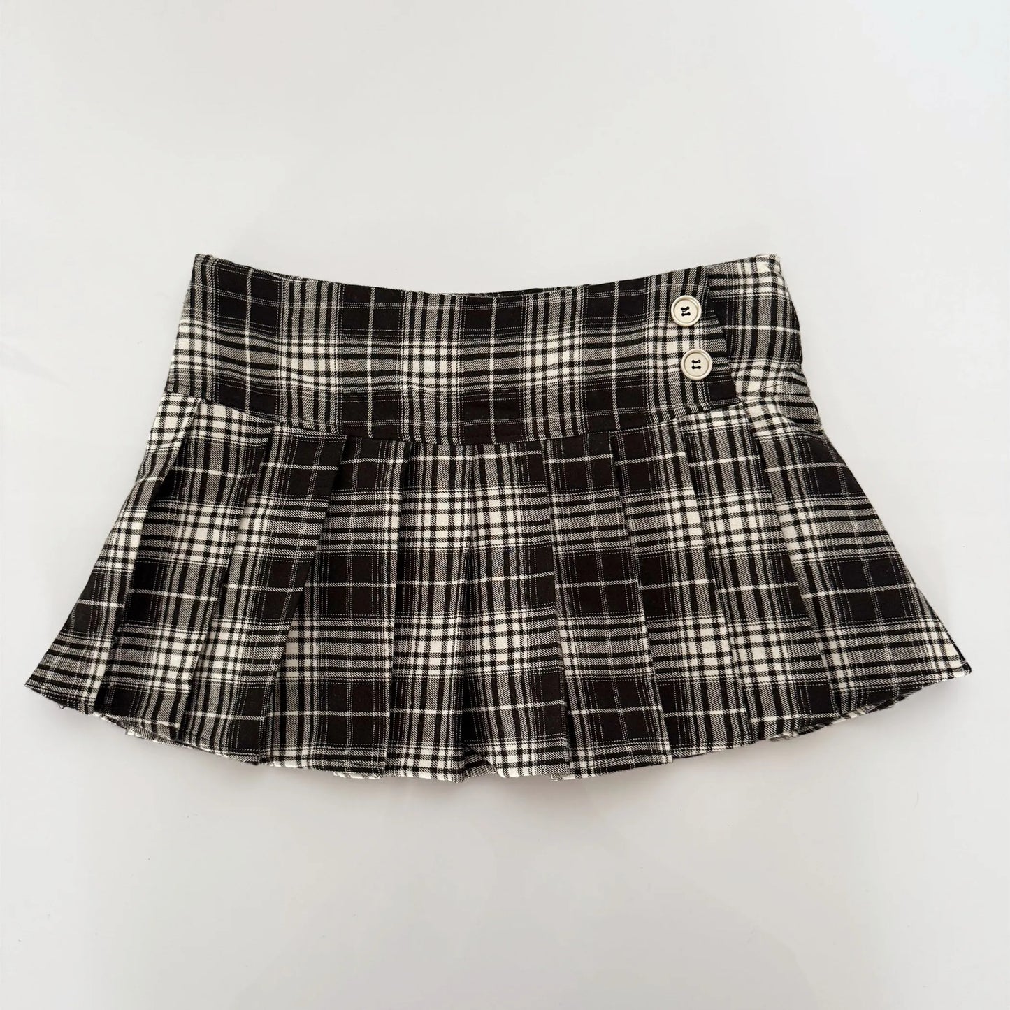 Summer Mini Skirts For Woman Korean Fashion Red Plaid Skirts Women Y2k Skirts Pleated Pleated Skirts Vintage Preppy Style