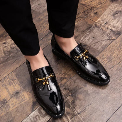 Men loafers Mens loafers leather Man shoes leather tassel Mocassin homme Calzado hombre Zapatos de hombre Men shoes