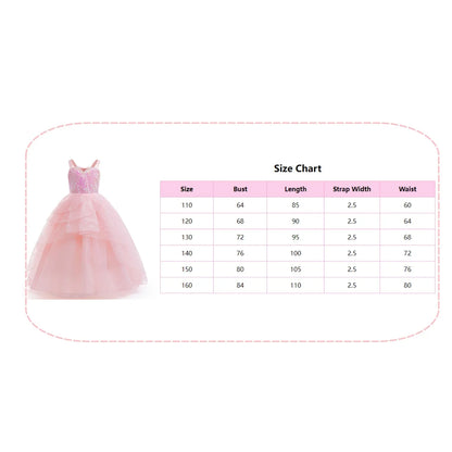 Cinderella Anna Elsa Costume Children Princess Dress for Girls Kids Cosplay Snow White Christmas Carnival Party Disguise Outfit