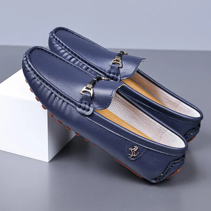 Men Loafers Shoes Formal Dress Shoes Business Casual Shoes for Men Wedding Party Office Shoes Soft PU Leather Loafers Men